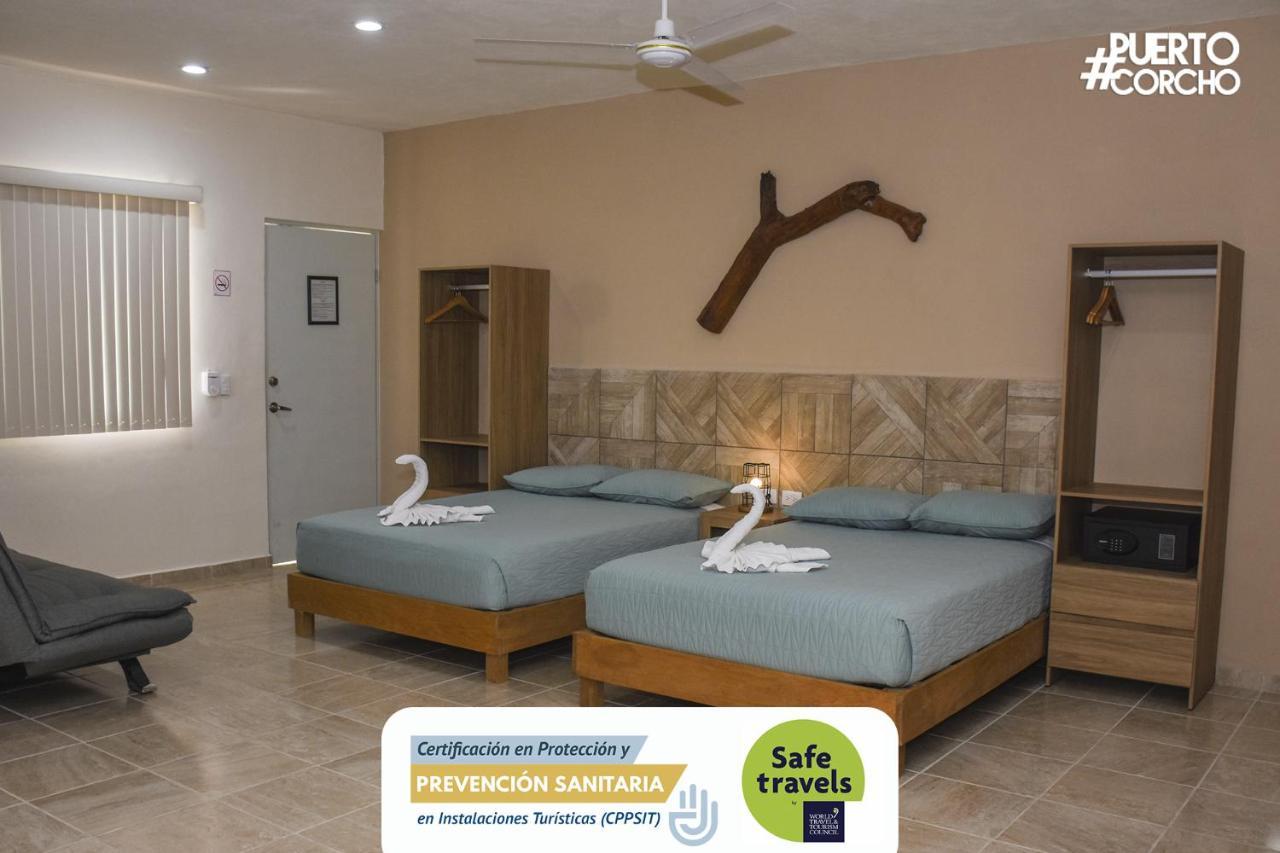 Hotel Puerto Corcho Puerto Morelos Εξωτερικό φωτογραφία