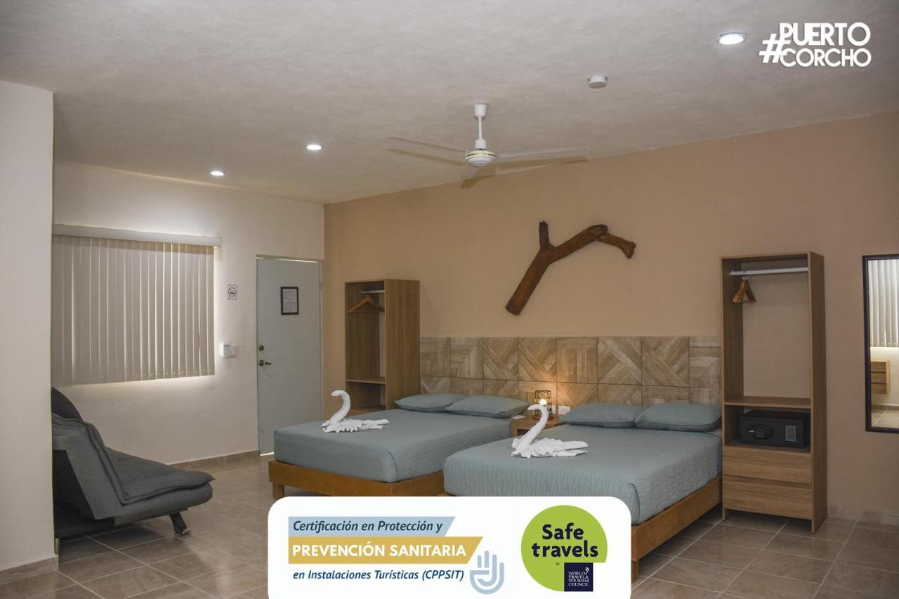 Hotel Puerto Corcho Puerto Morelos Εξωτερικό φωτογραφία